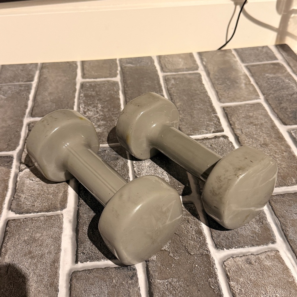 Gray Dumbbells - Home Accents